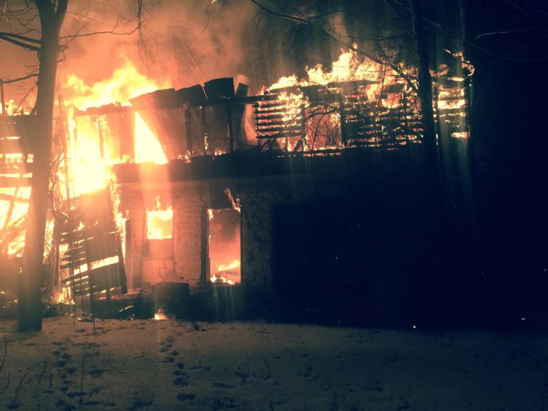 Trego Road Fully Involved House
March, 2015