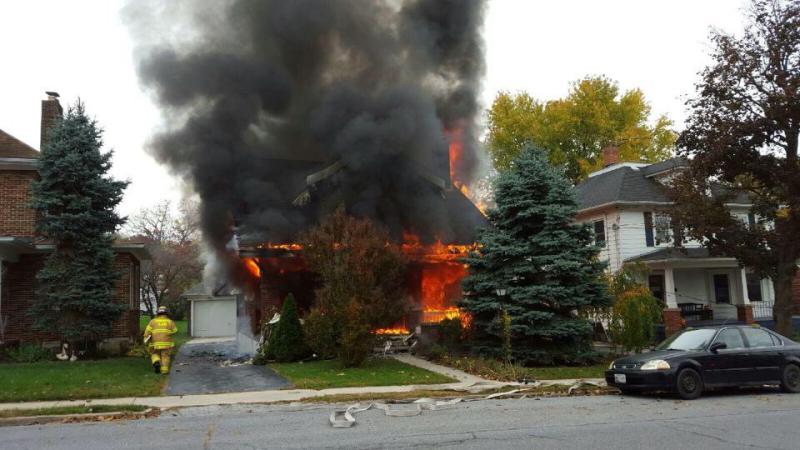 Lakin Ave Fatal House Fire 10/27/2015


